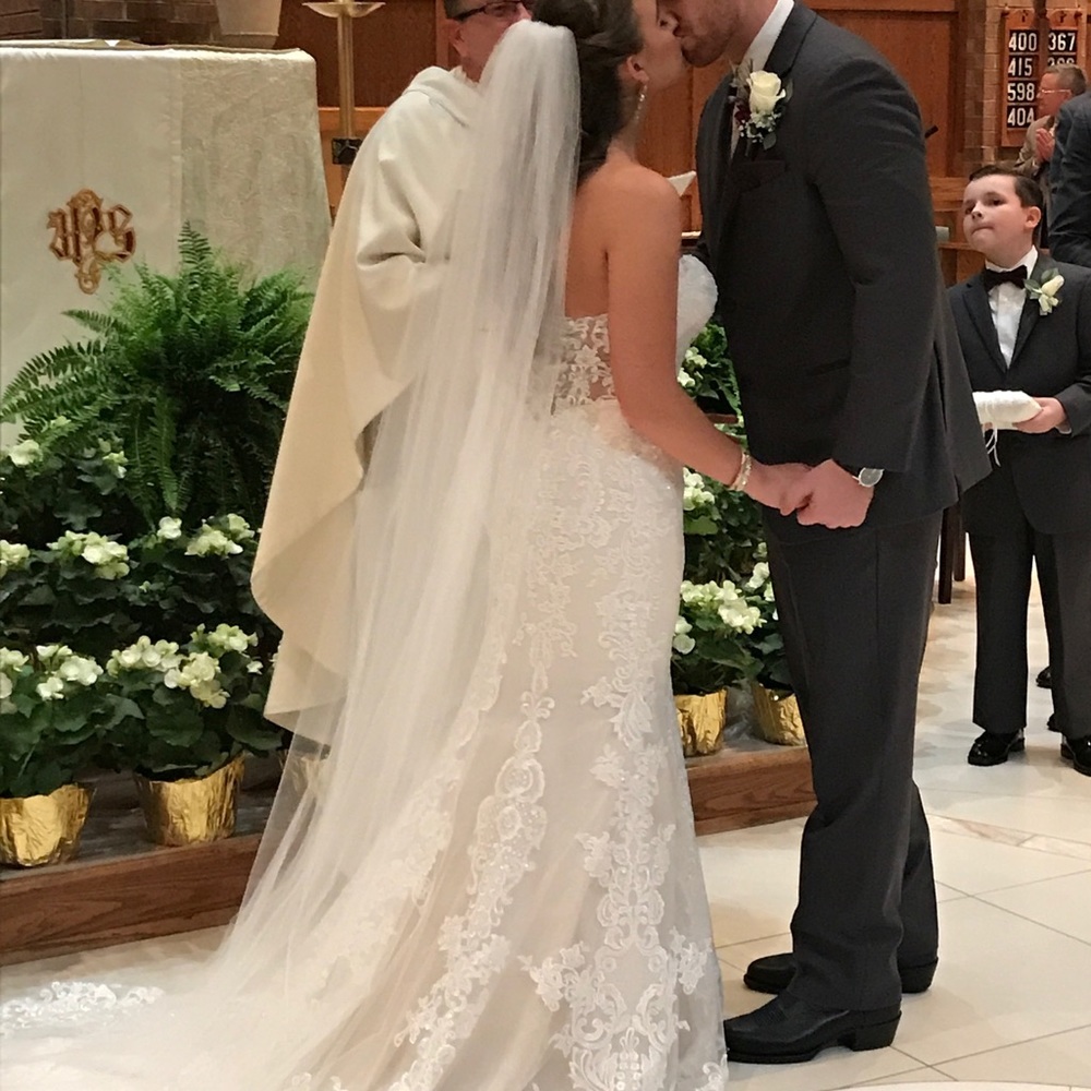 Beautiful Cathedral wedding veil